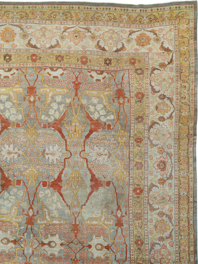Antique Persian Bidjar Carpet, No.28177 - Gsblank