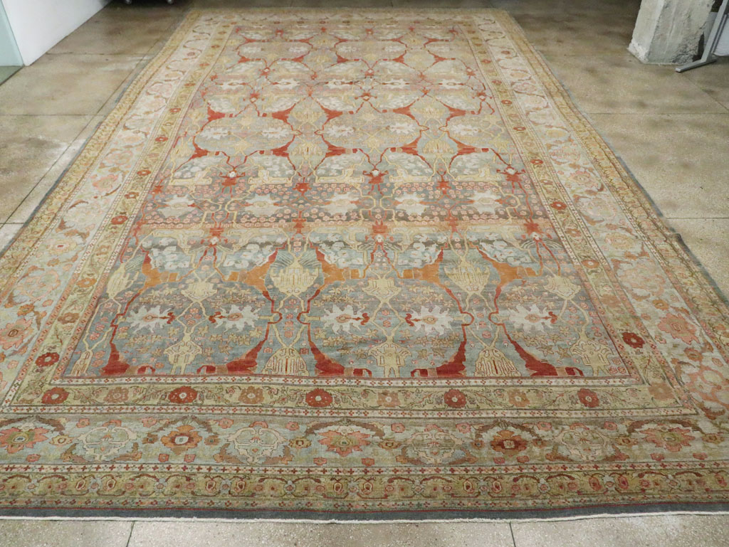 Antique Persian Bidjar Carpet, No.28177 - Gsblank