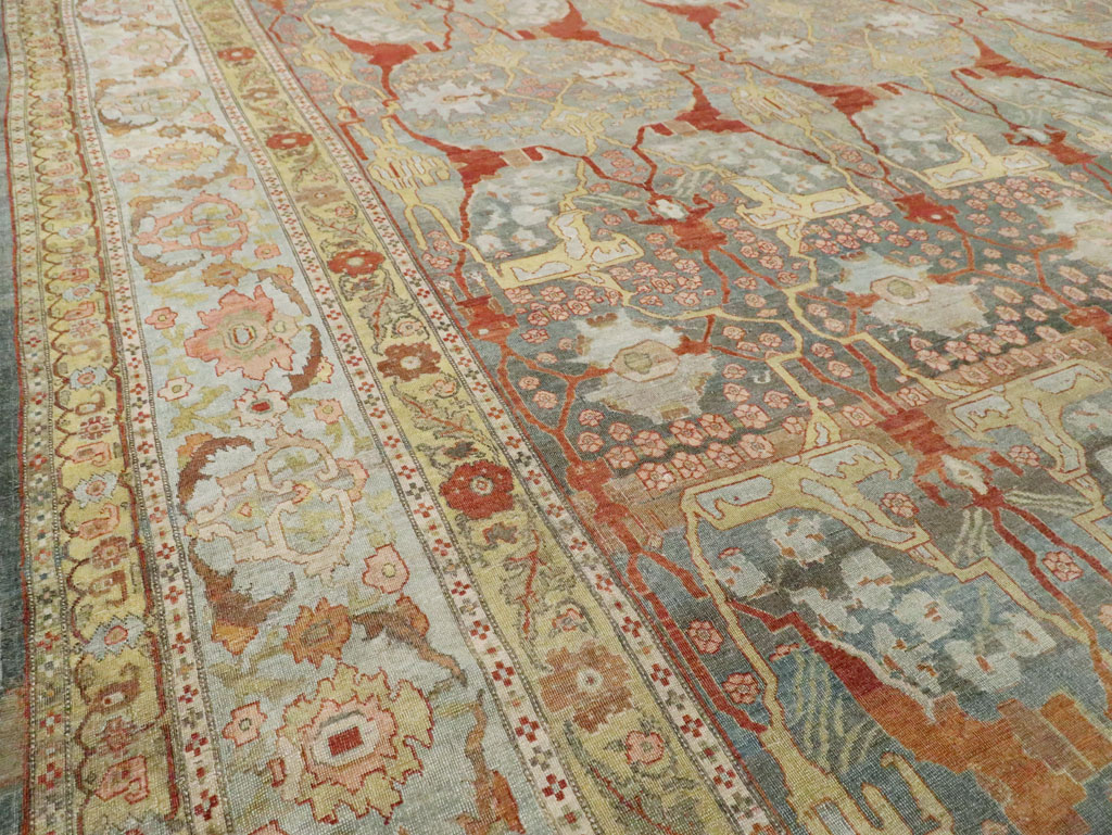 Antique Persian Bidjar Carpet, No.28177 - Gsblank