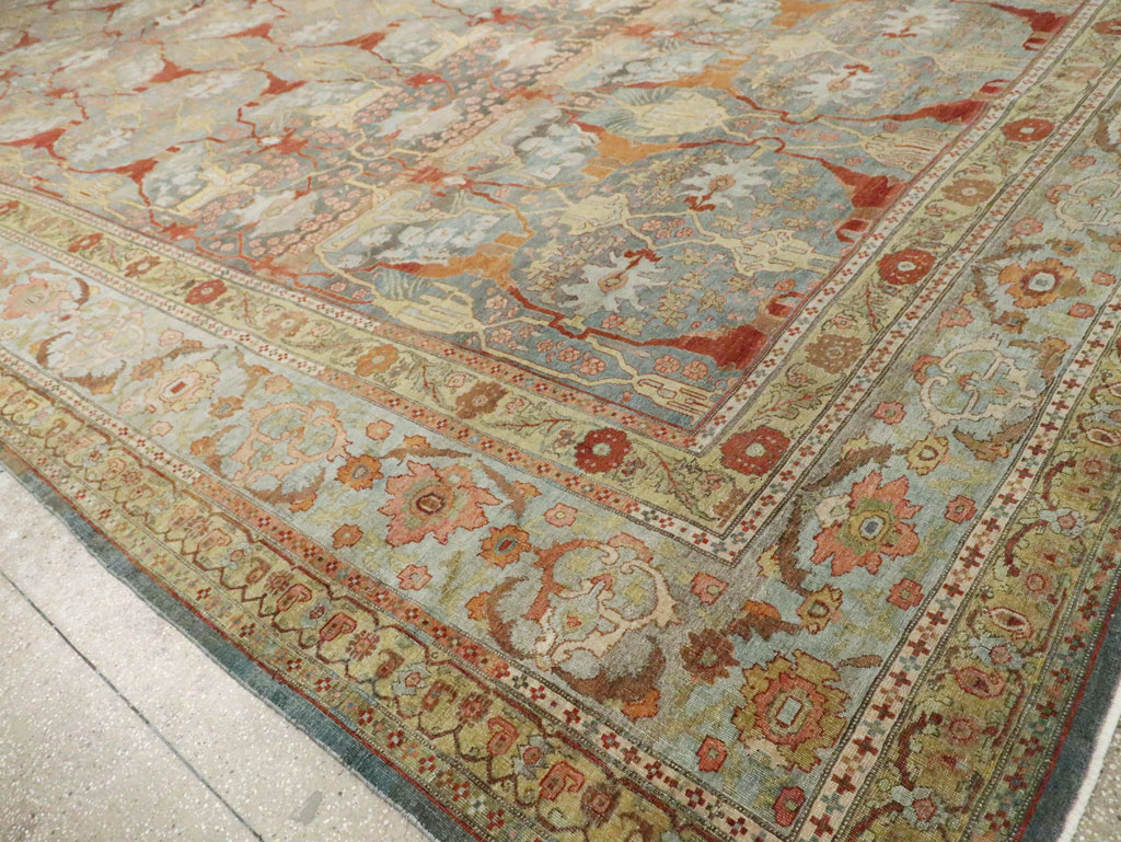 Antique Persian Bidjar Carpet, No.28177 - Gsblank