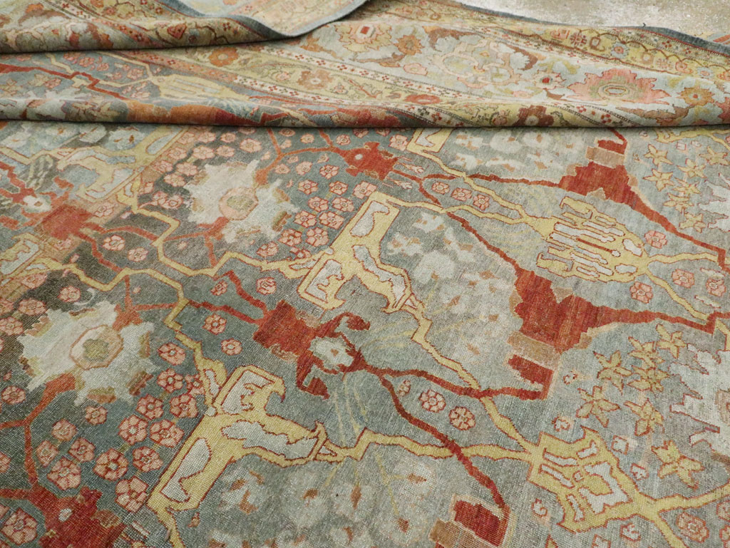 Antique Persian Bidjar Carpet, No.28177 - Gsblank