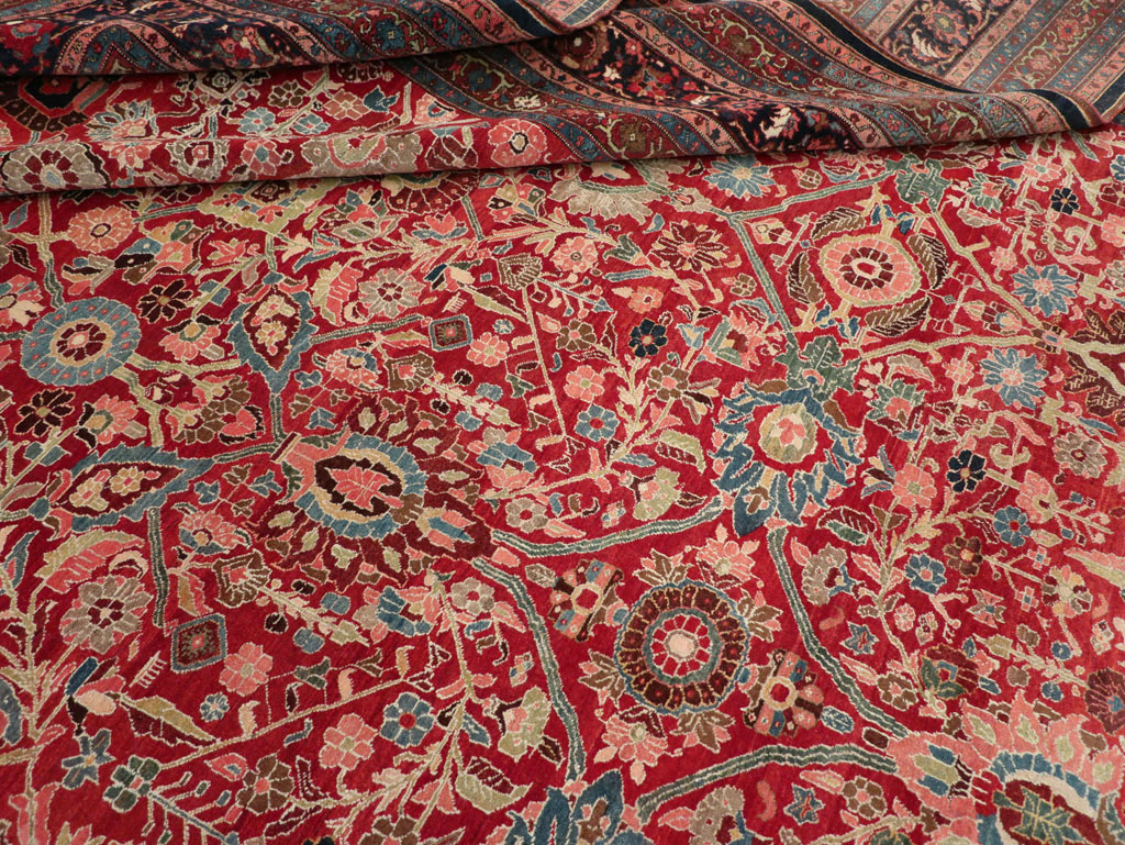 Antique Persian Bidjar Oversize Carpet, No.28178 - Gsblank