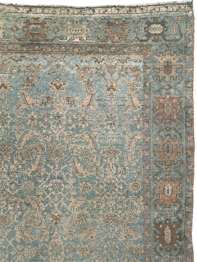 Antique Persian Malayer Accent Rug, No.28179 - Gsblank