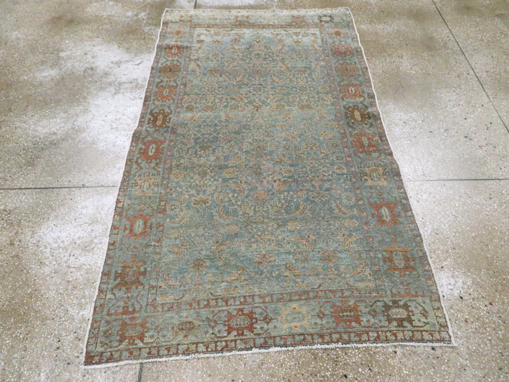 Antique Persian Malayer Accent Rug, No.28179 - Gsblank