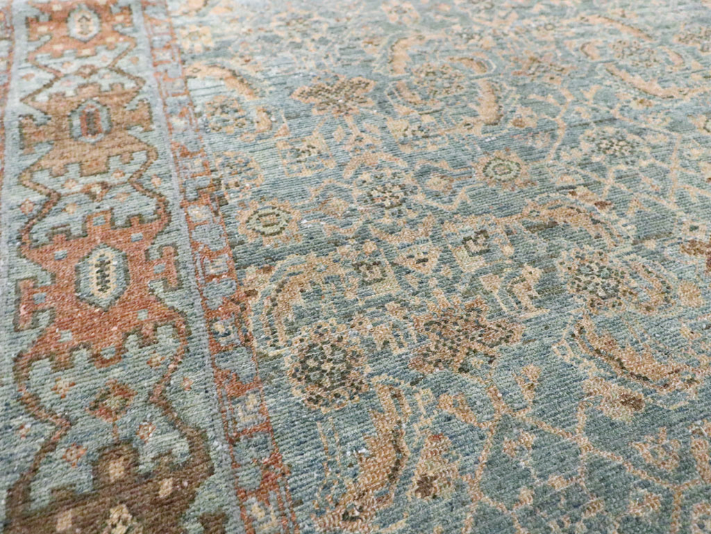 Antique Persian Malayer Accent Rug, No.28179 - Gsblank