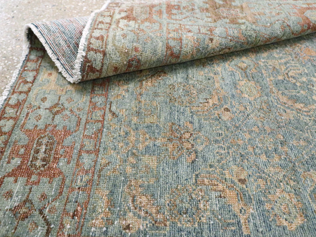 Antique Persian Malayer Accent Rug, No.28179 - Gsblank