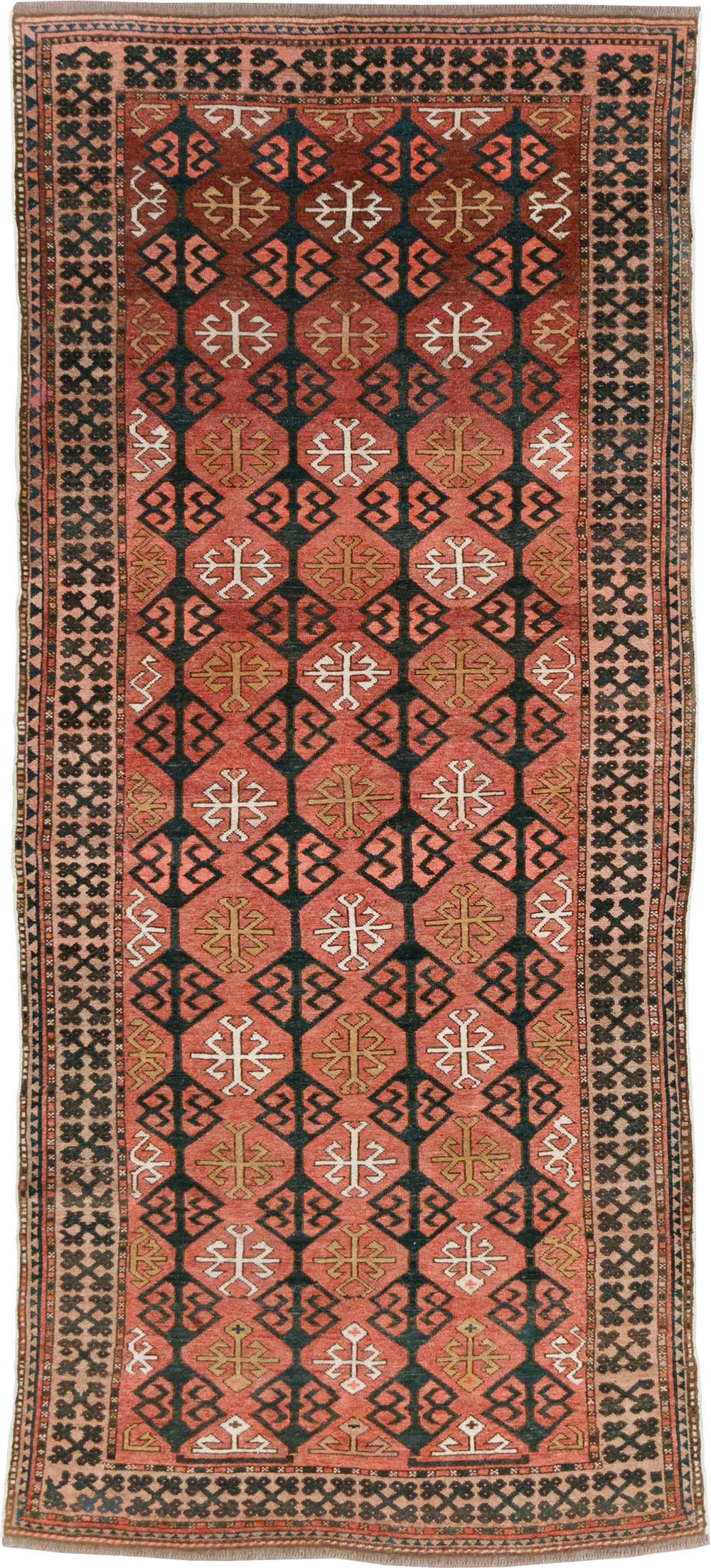 Vintage Kirghiz Gallery Carpet, No.28182 - Gsblank