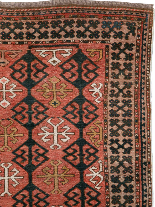 Vintage Kirghiz Gallery Carpet, No.28182 - Gsblank