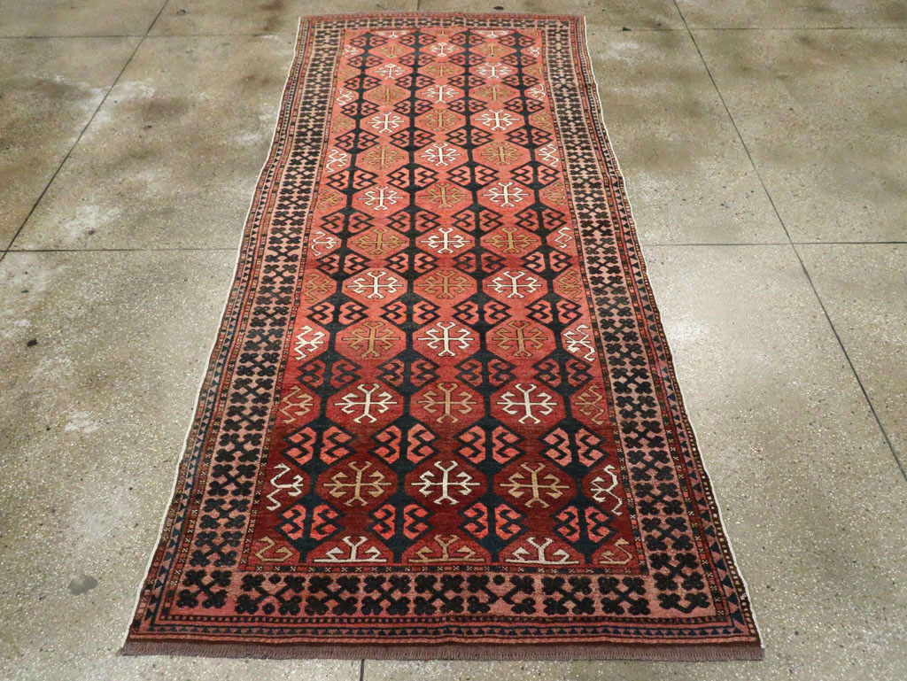 Vintage Kirghiz Gallery Carpet, No.28182 - Gsblank