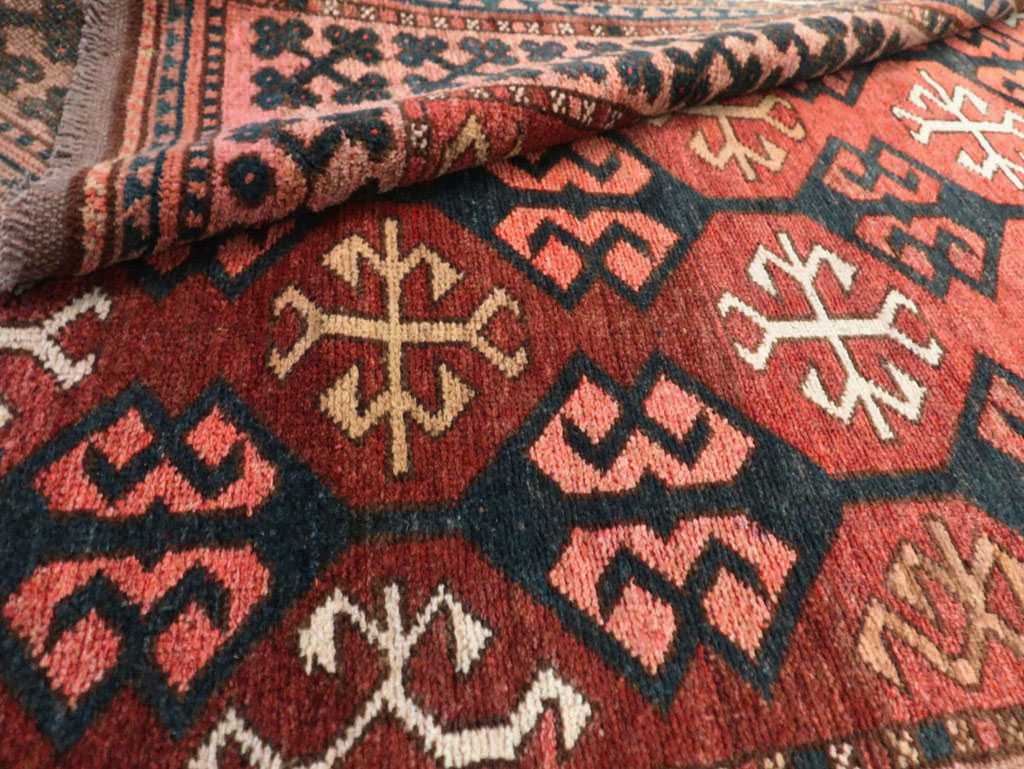 Vintage Kirghiz Gallery Carpet, No.28182 - Gsblank