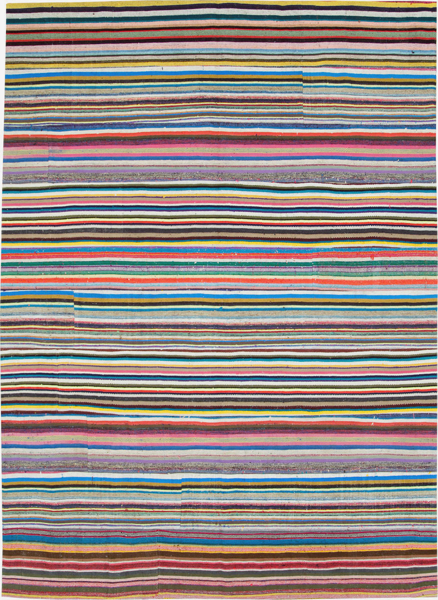 Vintage Turksih Flatweave, No.28184 - Gsblank