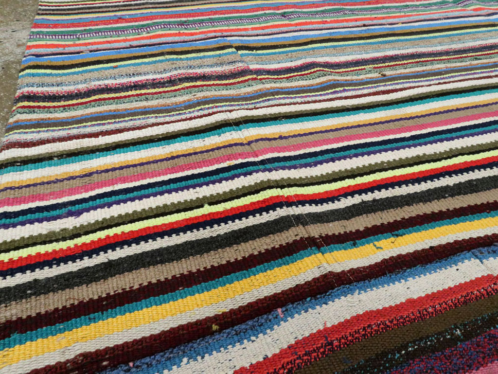 Vintage Turkish Flatweave Kilim , No.28184 - Gsblank