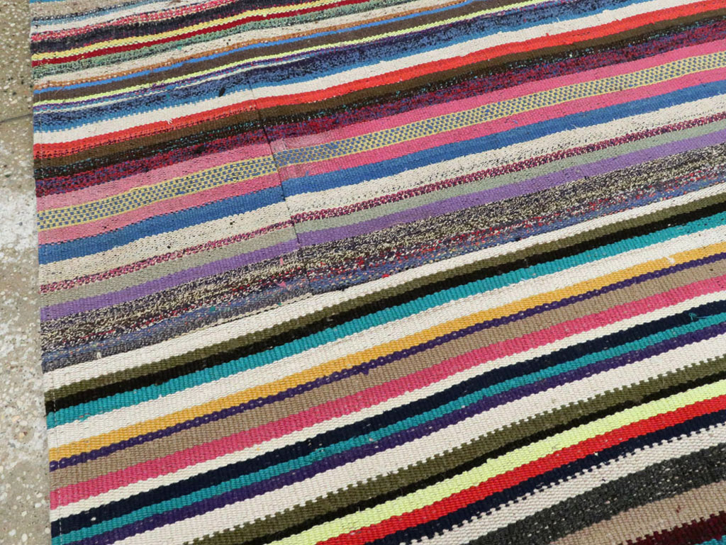 Vintage Turkish Flatweave Kilim , No.28184 - Gsblank
