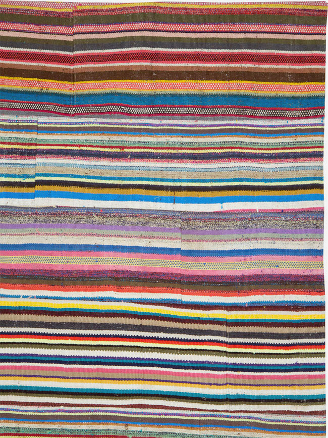 Vintage Turkish Flatweave Kilim , No.28184 - Gsblank