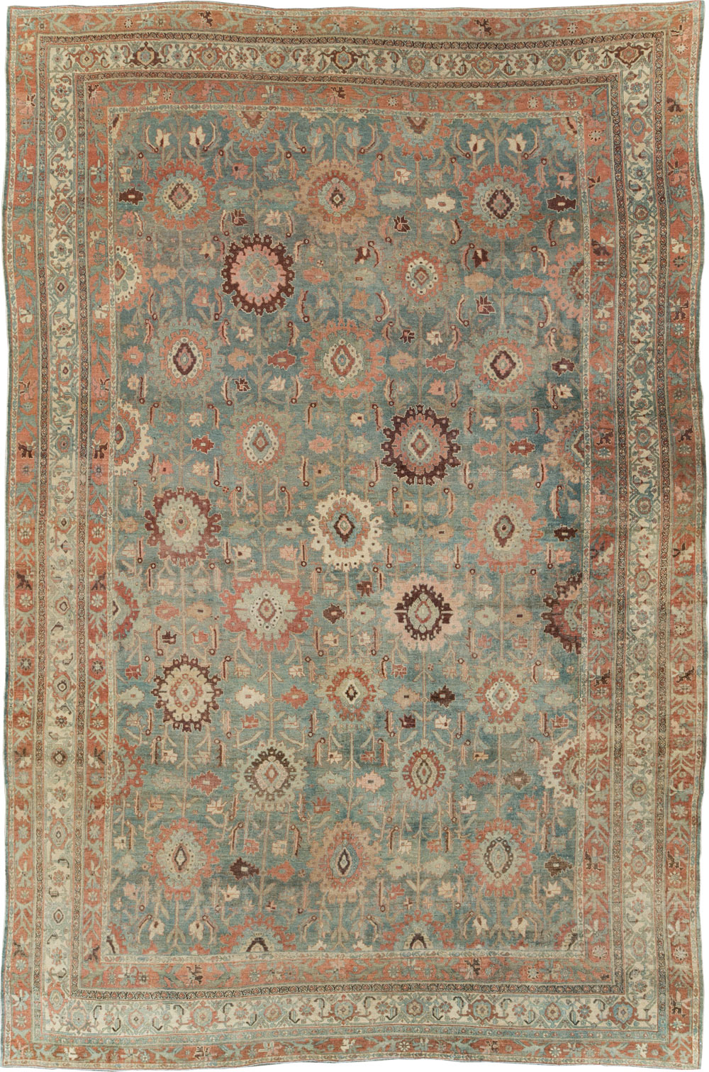 Antique Persian Bidjar Carpet, No.28185 - Gsblank