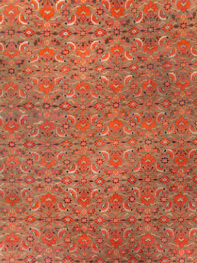 Antique Persian Khorassan Carpet, No.28190 - Gsblank