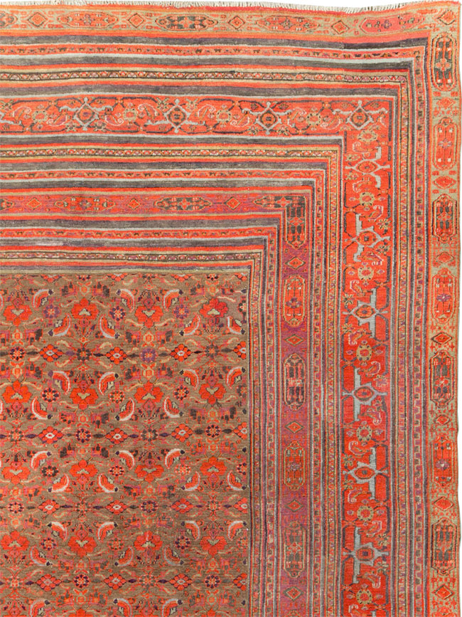 Antique Persian Khorassan Carpet, No.28190 - Gsblank