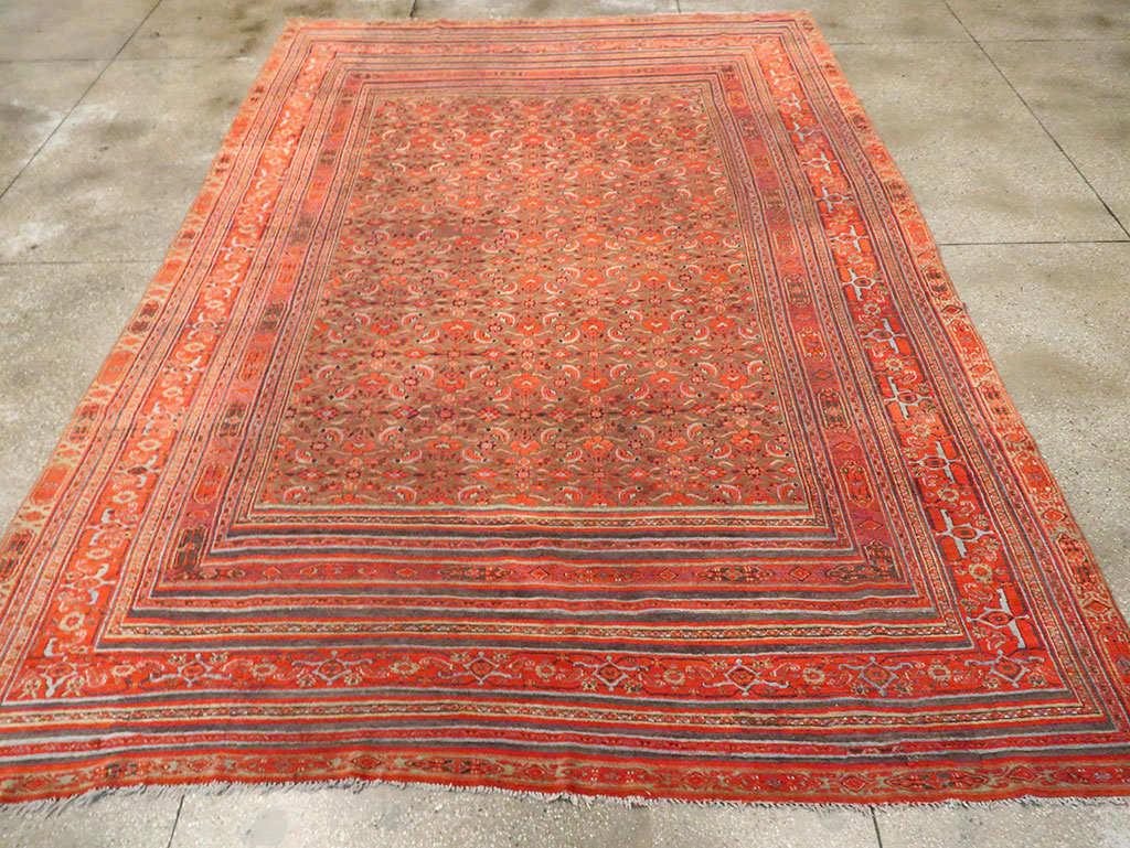 Antique Persian Khorassan Carpet, No.28190 - Gsblank