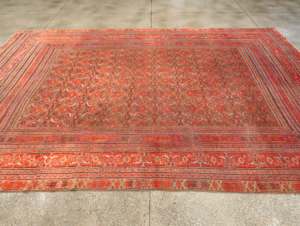 Antique Persian Khorassan Carpet, No.28190 - Gsblank