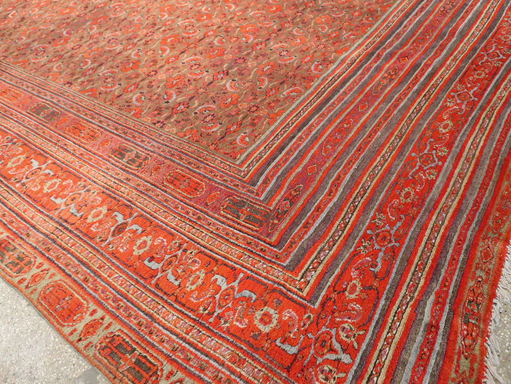 Antique Persian Khorassan Carpet, No.28190 - Gsblank