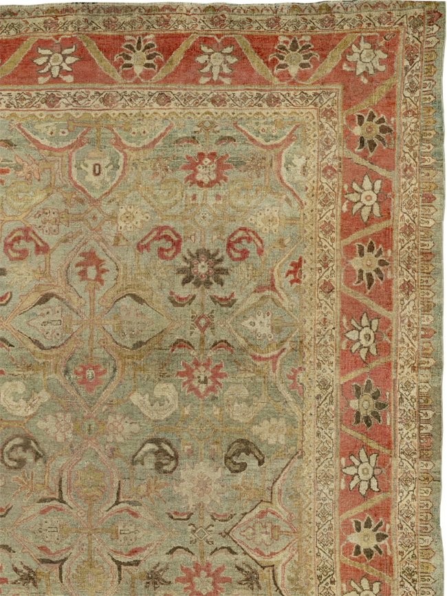Antique Persian Bidjar Large Carpet, No.28213 - Gsblank