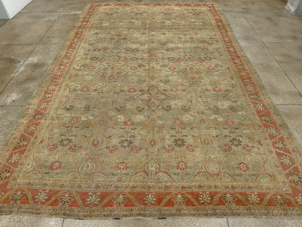 Antique Persian Bidjar Large Carpet, No.28213 - Gsblank