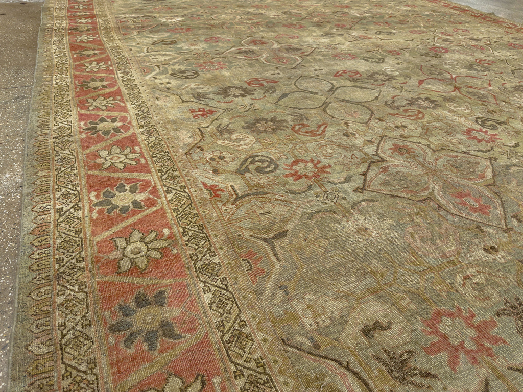 Antique Persian Bidjar Large Carpet, No.28213 - Gsblank