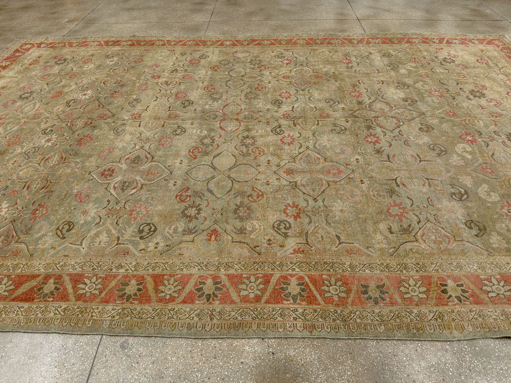 Antique Persian Bidjar Large Carpet, No.28213 - Gsblank