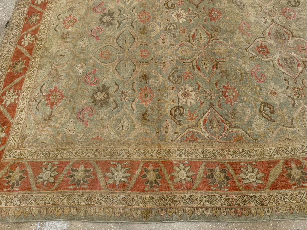 Antique Persian Bidjar Large Carpet, No.28213 - Gsblank