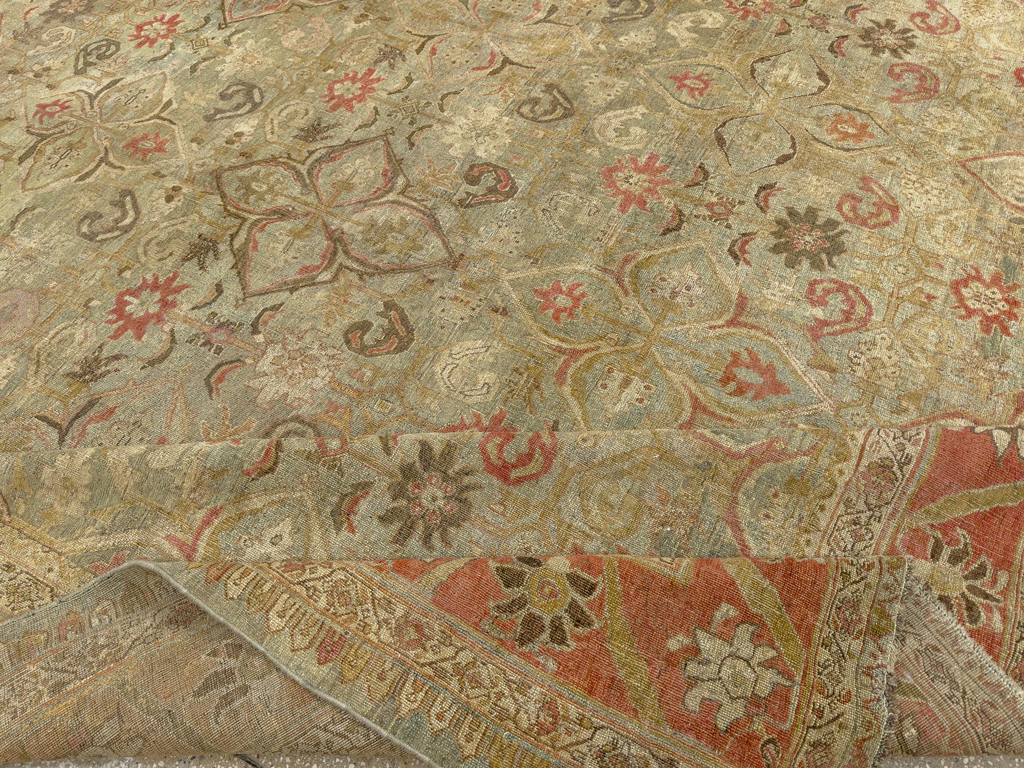 Antique Persian Bidjar Large Carpet, No.28213 - Gsblank