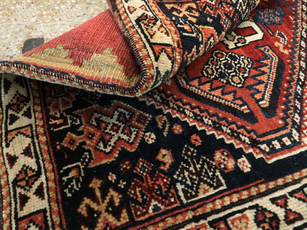 Antique Persian Bag Face, No.28219 - Gsblank