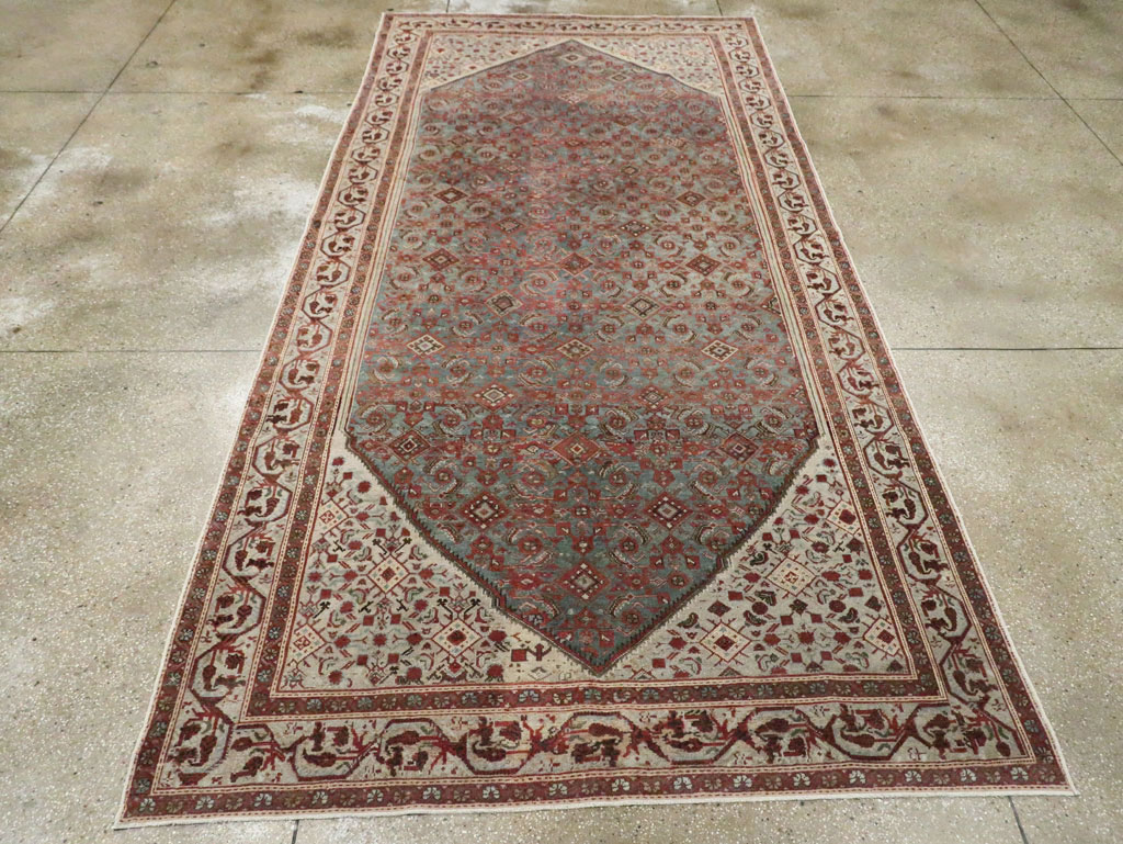 Antique Persian Malayer Gallery Carpet, No.28227 - Gsblank