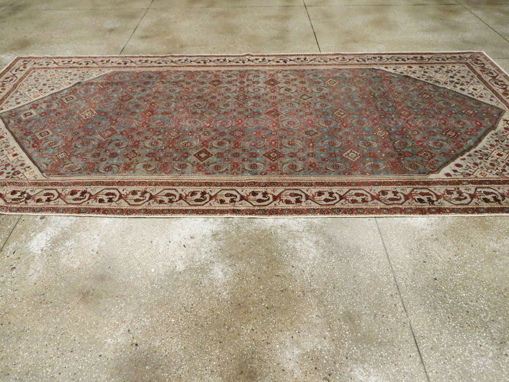 Antique Persian Malayer Gallery Carpet, No.28227 - Gsblank