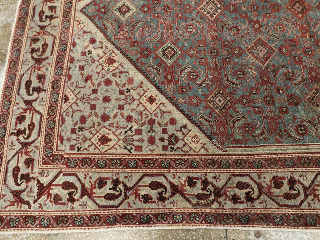 Antique Persian Malayer Gallery Carpet, No.28227 - Gsblank