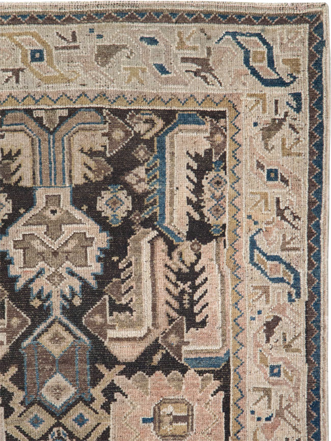 Vintage Persian Malayer Rug, No.28232 - Gsblank