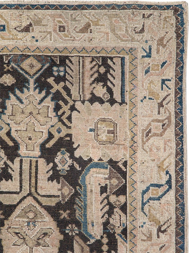 Vintage Persian Malayer Rug, No.28232 - Gsblank