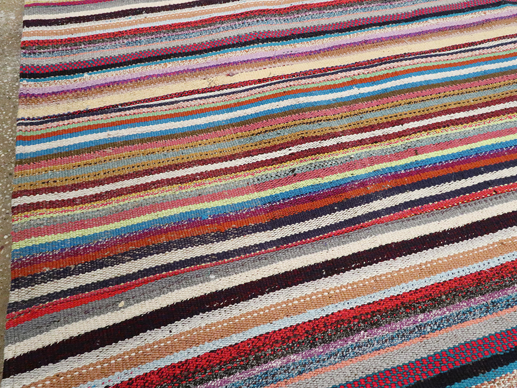 Vintage Turkish Flatweave Kilim , No.28251 - Gsblank