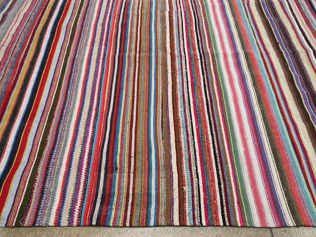 Vintage Turkish Flatweave Kilim , No.28251 - Gsblank