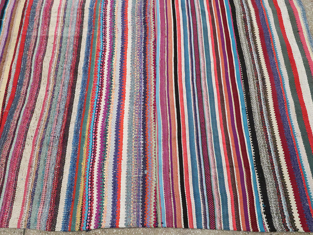 Vintage Turkish Flatweave Kilim , No.28251 - Gsblank