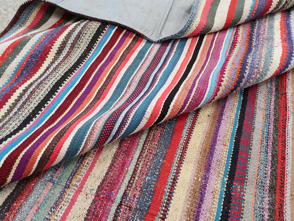 Vintage Turkish Flatweave Kilim , No.28251 - Gsblank
