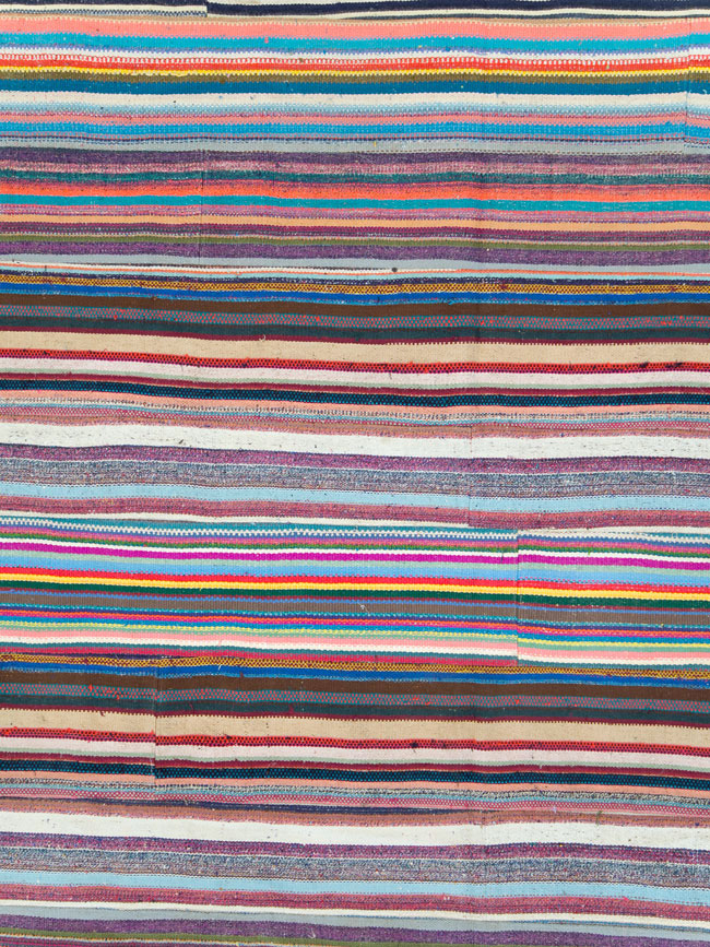 Vintage Turkish Flatweave, No.28252 - Gsblank