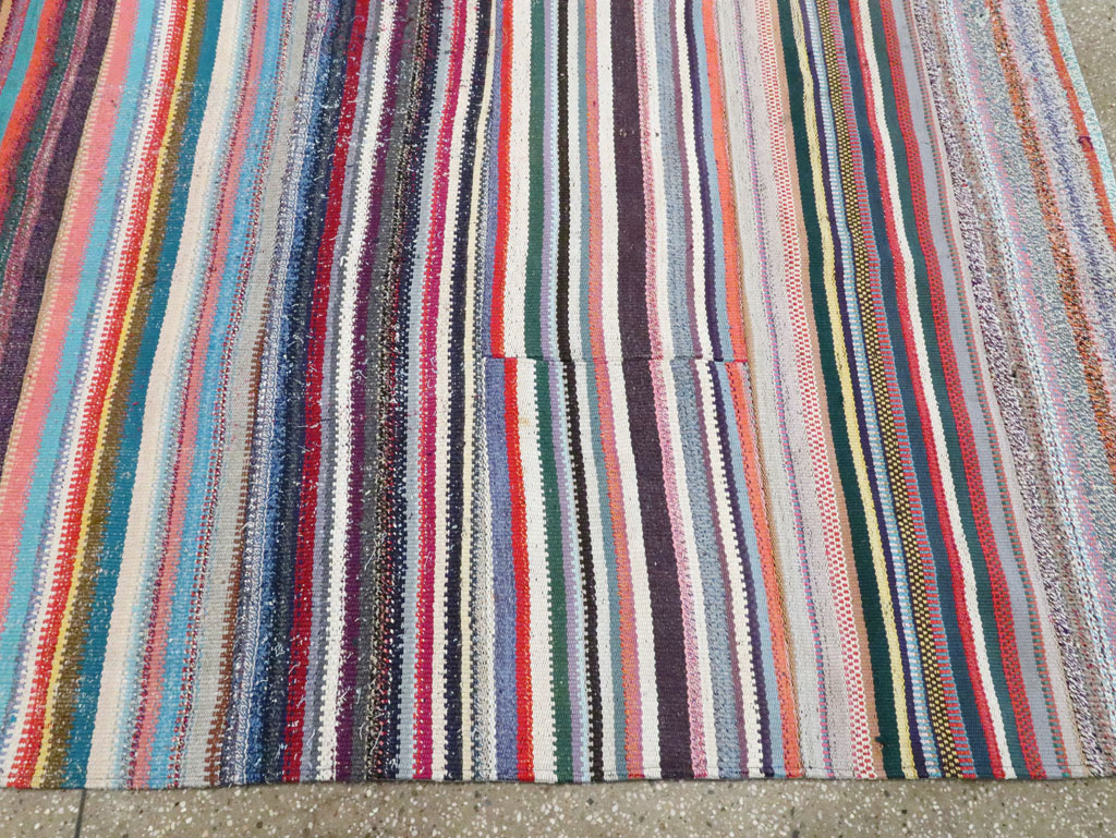 Vintage Turkish Flatweave, No.28252 - Gsblank