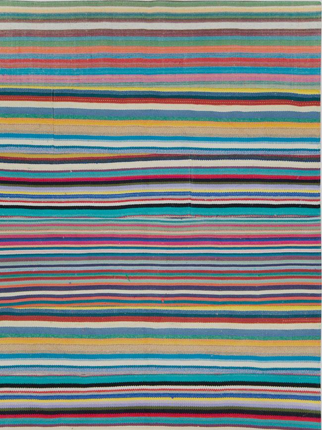 Modern Turkish Flatweave, No.28254 - Gsblank