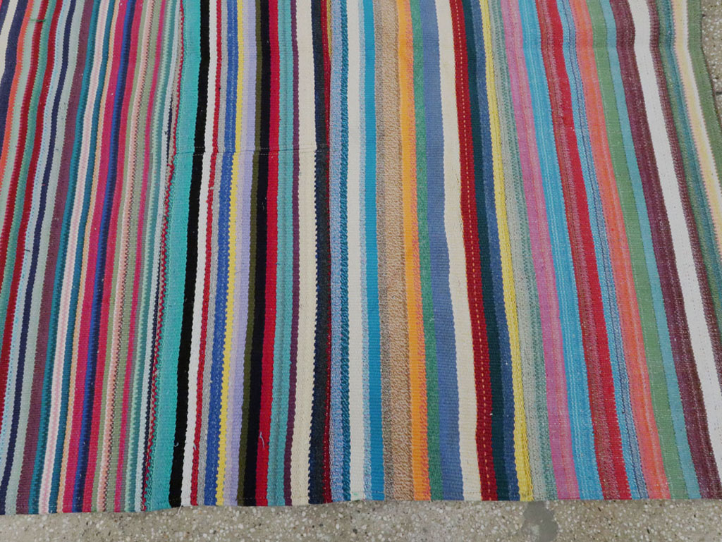 Modern Turkish Flatweave, No.28254 - Gsblank