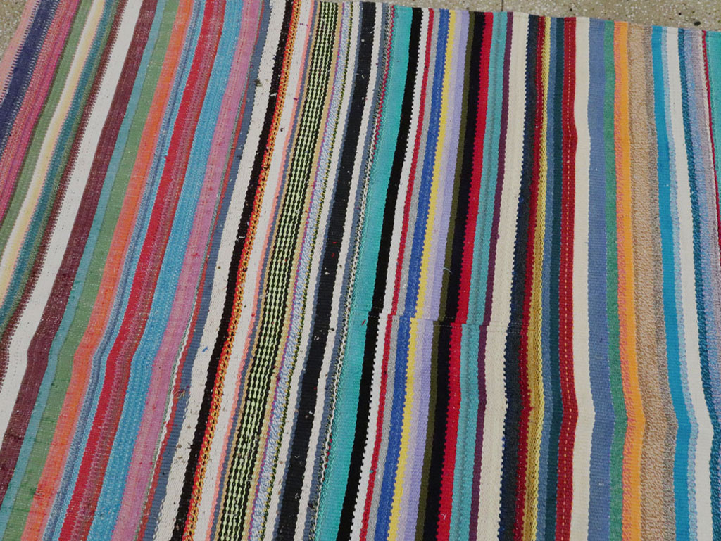 Modern Turkish Flatweave, No.28254 - Gsblank