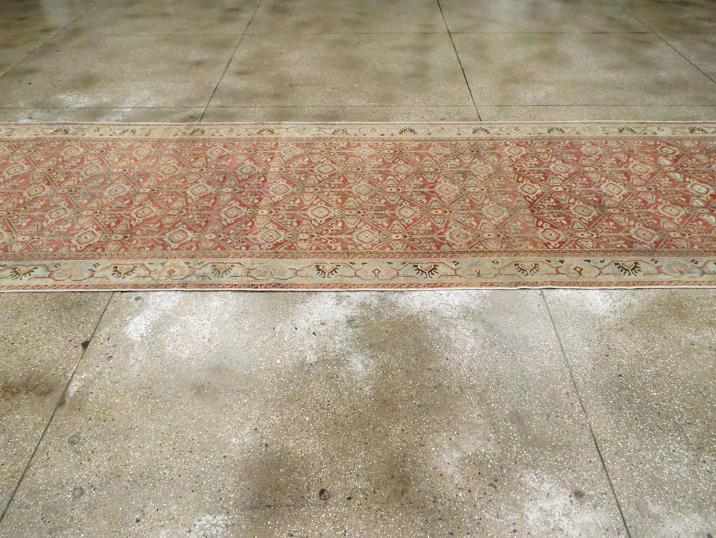 Antique Persian Malayer Wide Gallery Runner, No.28258 - Gsblank
