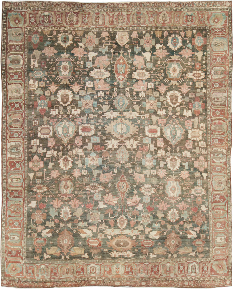Antique Persian Bakhitari Carpet, No.28259 - Gsblank