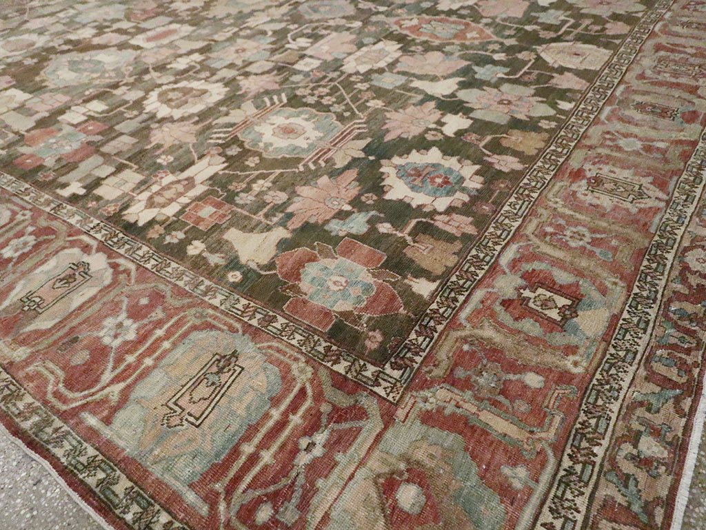 Antique Persian Bakhitari Carpet, No.28259 - Gsblank