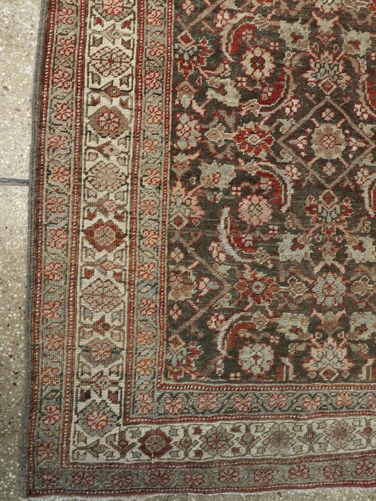 Antique Persian Bidjar Runner, No.28261 - Gsblank