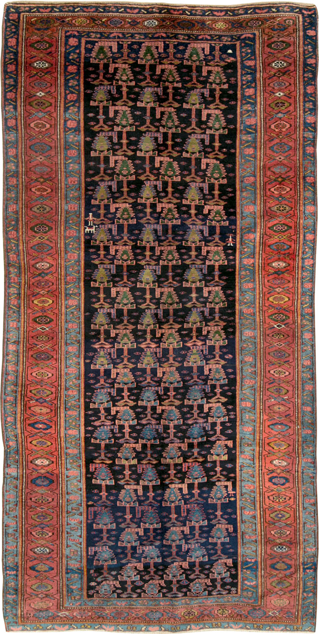 Antique Kurd Bidjar Gallery Carpet, No.28279 - Gsblank